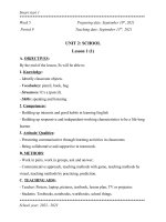 UNIT 2 SCHOOL sách ilearn smart start 1