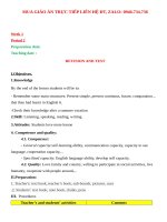 HK1 GIÁO án ANH 7 CV 5512 