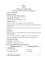 Giáo án dạy buổi 2 (dạy thêm) Toán lớp 3 sách Kết nối tri thức với cuộc sống (kì 2)