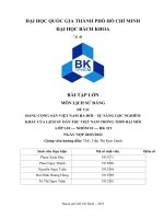 ĐẢNG CỘNG sản VIỆT NAM RA đời – sự SÀNG lọc NGHIÊM KHẮC của LỊCH sử dân tộc VIỆT NAM TRONG THỜI đại mới 