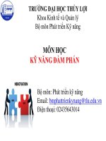 kỹ năng đàm phán