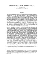 CÁC MÔ THỨC QUẢN LÝ NỢ CÔNG VÀ VẤN ĐỀ CỦA VIỆT NAM