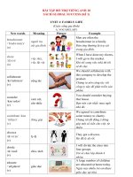 Bài tập bổ trợ tiếng anh lớp 10 sách global success (kì 1 in học sinh)