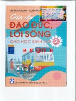 GIÁO dục đạo đức lối SỐNG CHO học SINH lớp 2 NGUYỄN THỊ HOÀNG ANH