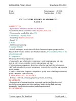 giáo an tiếng anh 1 global success full