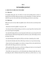 BÀI 2 THÍ NGHIệM JARTEST