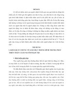 Yếu tố giáo dục trong sự hình thành, phát triển nhân cách người phạm tội  liên hệ thực tiễn