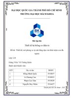 Bài tập lớn Thiết kế hệ thống cơ điện tử Đề tài Thiết kế, mô phỏng xe tự cân bằng dựa vào khái niệm con lắc ngược