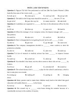 (WORD) BÀI TẬP VÀ KEY SÁCH PHRASAL VERBS CÔ TRANG ANH