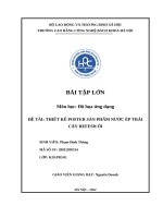 BÀI tập lớn môn học đồ họa ứng dụng đề tài THIẾT kế POSTER sản PHẨM nước ép TRÁI cây REFESH ổi 