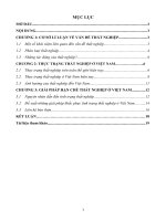 Trình bày lý luận của CN mác lênin về thất nghiệp và liên hệ với thực tiễn ở việt nam 