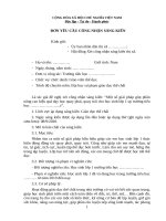 Một số giải pháp góp phần nâng cao hiệu quả dạy học quay phải, quay trái cho học sinh lớp 1 tại trường tiểu học