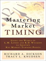 Mastering market timing (2012) 