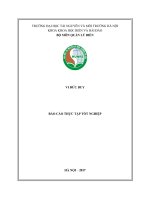 Cục quản lý điều tra cơ bản biển và hải đảo   báo cáo thực tập   BCTT  đại học tài NGUYÊN và môi TRƯỜNG hà nội 