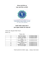 Bài thảo luận dân sự 5 nhóm 3