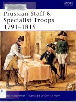 Osprey   men at arms 381   prussian staff  specialist troops 1791 1815 