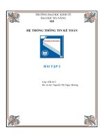 HỆ THỐNG THÔNG TIN kế TOÁN CÔNG TY cổ PHẦN dược PHẨM hà tây 