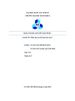 BÁO CÁO BÀI TẬP LỚN GIẢI TÍCH 1 Chủ đề 10 Phác họa các bề mặt tròn xoay