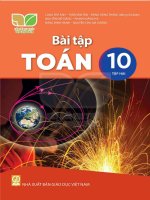 BÀI tập TOÁN 10 tập 2 kết nối TRI THỨC 