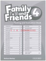 Family and friends 4 testing and evaluation book full 