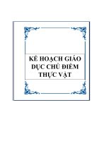 GIÁO ÁN THAM KHẢO KHỐI NHÀ TRẺ