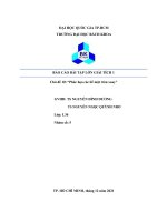 BÁO cáo bài tập lớn GIẢI TÍCH 1 chủ đề 10 phác họa các bề mặt tròn xoay 