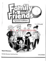 family and friends work book 3 