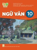 SÁCH GIÁO KHOA NGỮ văn lớp 10 tập 1 kết nối TRI THỨC 