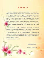 KHÓA LUẬN TỐT NGHIỆP: ĐÁNH GIÁ HỆ THỐNG KÊNH PHÂN PHỐI BIA HUDA GOLD CỦA CÔNG TY TNHH TM CARLSBERG VIỆT NAM TRÊN ĐỊA BÀN TP HUẾ