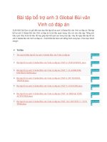 Bài tập bổ trợ anh 3 global bùi văn vinh có đáp án 