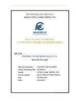 Tìm hiểu về mô hình mạng của doanh nghiệp