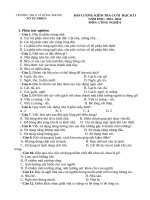 ĐỀ CƯƠNG KIỂM TRA CUỐI kì i CN6 2021 2022 