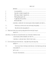 Vai trò nguồn nhân lực tri thức trong cuộc cách mạng công nghiệp lần thứ tư   liên hệ thực tiễn ở việt nam 