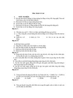 trắc nghiệm Kinh tế vĩ mô