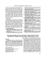 Tình trạng kiểm soát glucose máu ở bệnh nhân đái tháo đường typ 2 có mức lọc cầu thận < 60 ml/phút/1,73m2