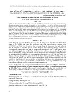 Một số yếu tố ảnh hưởng và đề xuất giải pháp để cải thiện khả năng sinh sản của voi (Elephas maximus) nuôi tại tỉnh Đắk Lắk