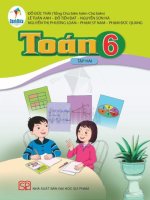 SÁCH GIÁO KHOA TOÁN lớp 6 tập 2 CÁNH DIỀU 