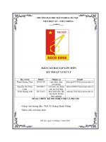 BÁO cáo bài tập lớn môn kỹ THUẬT VI xử lý đề tài THIẾT kế đo NHIỆT độ và độ ẩm 