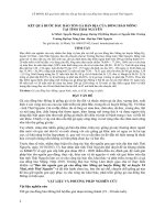 Kết quả bước đầu bảo tồn gà bản địa của đồng bào Mông tại tỉnh Thái Nguyên