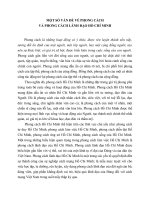 tiểu luận phong cách hồ chí minh một số vấn đề về PHONG CÁCH và phong cách lãnh đạo hồ chí minh