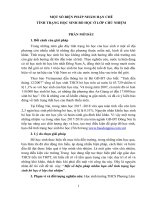 Báo cáo biện pháp thi giáo viên chủ nhiệm giỏi, biện pháp ngăn chặn tình trạng bỏ học lớp chủ nhiệm