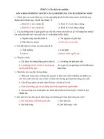 Trắc nghiệm kinh tế vi mô có đáp án 