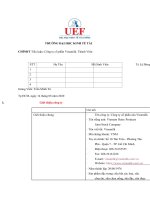 Tiểu luận công ty cổ phần vinamilk  vietnam dairy products joint stock company 