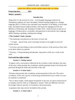 Giáo án tiếng anh 9 mới nhất 2022 (trọn bộ cả năm)