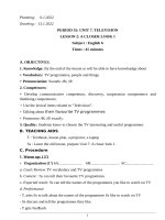 Giáo án tiếng anh 6 kì 2 sách global success