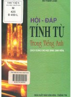Tìm hiểu về tính từ tiếng Anh: Phần 1