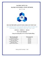 BÀI tập NHỎ môn LỊCH sử ĐẢNG CỘNG sản VIỆT NAM QUÁ TRÌNH ĐẢNG TỪNG bước HOÀN CHỈNH ĐƯỜNG lối CÁCH MẠNG GIẢI PHÓNG dân tộc (1930  1945)