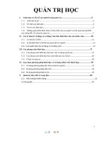 QUẢN TRỊ học chương 7 CHỨC NĂNG LÃNH đạo 