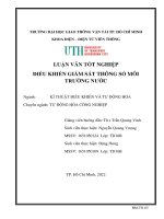 Đồ án LoraWan giám sát điều khiển nhiều trạm qua app và web