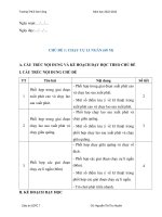 GIÁO án THỂ dục 7 KNTT 2 cột HK1 p1 